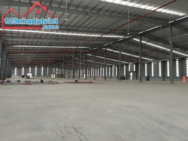 Cho thuê xưởng 6.000m2 khu CN Nam Sơn – Hạp Lĩnh, PCCC tự động.