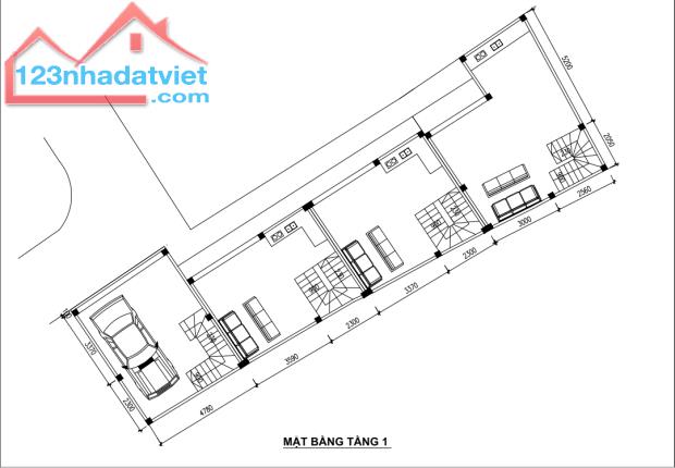 Cụm 4 căn nhà 5 tầng, diện tích 30m, ngõ vào 3m, 1 căn ô tô vào, sát đường Trịnh Văn Bô. - 4