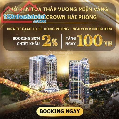 Thanh toán 15% ký ngay HĐMB dành cho 200 KH booking sớm nhất. Chiết khấu 2% - tặng ngay - 2