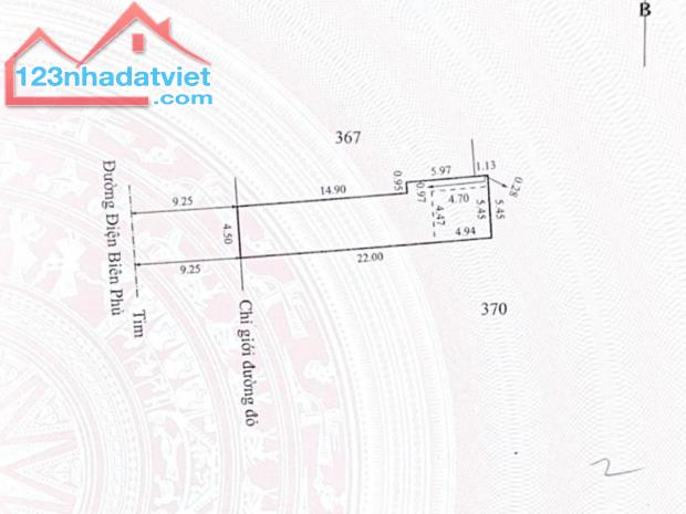 Bán đất 105,7m2 mặt tiền đường Điện Biên Phủ, Trường An, TP Huế, đoạn gần chùa Từ Đàm - 4