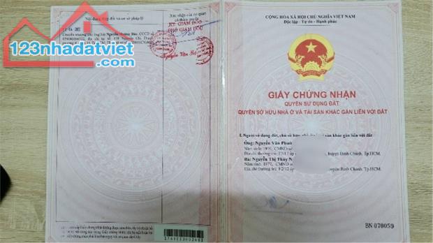 CHÍNH CHỦ CẦN BÁN NHANH căn nhà vị trí đẹp tại xã Lê Minh Xuân, huyện Bình Chánh, TPHCM - 4