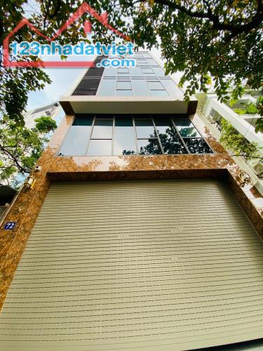 Bán nhà mặt phố Vũ Tuấn Chiêu, Tây Hồ. 128 m2 x 7T x Mt 7,2 m. Ô Tô Kinh Doanh Cho Thuê.