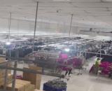Xưởng may diện tích 3700m hoạt động 6 năm doanh thu ổn định 250 triệu tháng.