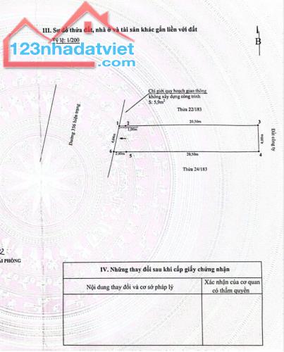 Bán gấp nhà Đường Đình Vũ, Đông Hải 2, Hải An, Hp.3,6 tỷ, 88m2, 1 tầng. - 2