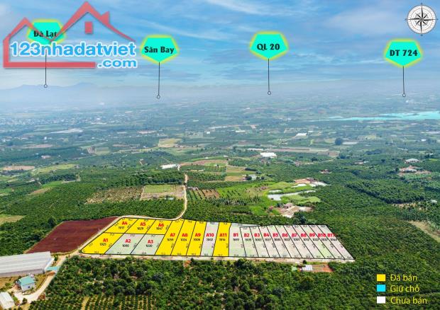 VIEW NGHỈ DƯỠNG SĂN MÂY TẠI LÂM HÀ - LÂM ĐỒNG. DIỆN TÍCH LỚN - CÓ THỔ CƯ - GIÁ ĐẦU TƯ - 5