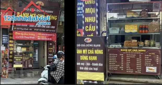 NHƯỢNG NHÀ VÀ CỬA HÀNG MẶT ĐƯỜNG THỤY KHUÊ, TÂY HỒ