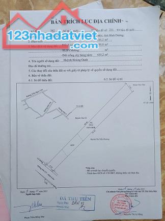 BÁN ĐẤT MẶT TIỀN TẠI THỦ DẦU MỘT -BÌNH DƯƠNG - 2