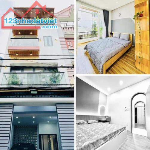 Nhà ngay đường Đông Hồ xe hơi thông,trệt 4 lầu,40m2,cho thuê 30tr/th