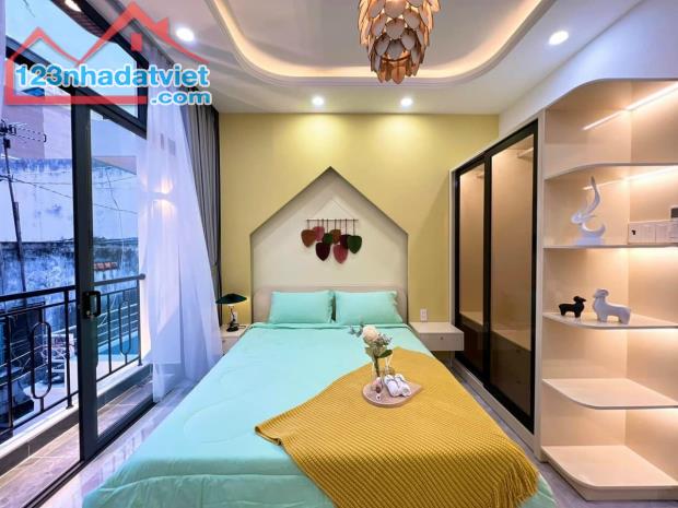 NHÀ MỚI ĐẸP ,100M2, GẦN NGUYỄN DUY TRINH, VÒNG XOAY PHÚ HỮU , QUẬN 09 , 4 TẦNG, 4PN , PK, - 3