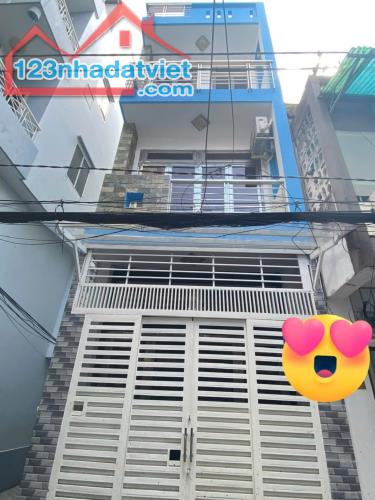 Nhà 4 tầng x 30m2 - Lô gốc - Nguyễn Đình Chiểu, Q.3 - Hẻm 5m thông - Gần chợ Vườn Chuối - 1