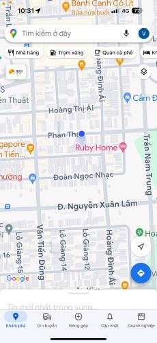 Bán đất đường 10.5m Phan Thao tặng kèm nhà cấp 4, Hoà Xuân giá rẻ - 1