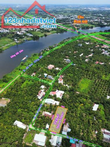 Lô Đất Vườn Măng Cụt An Sơn 37, Gần Sông Sài Gòn, Cách Đường Vành Đai 3 Chỉ 500m