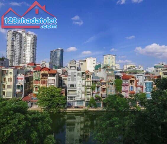 BÁN KHÁCH SẠN 3 SAO PHỐ TRẦN DUY HƯNG, VIEW HỒ CỰC ĐẸP 9 TẦNG- 150m²- mặt tiền 6m - giá 65 - 5