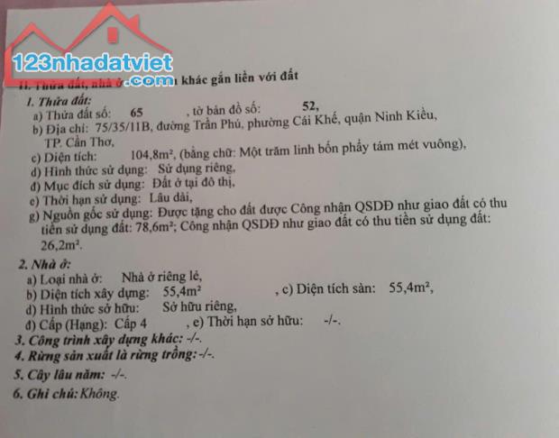 BÁN NỀN - SIÊU HIẾM - VỊ TRÍ TUYỆT ĐẸP - Trung tâm đường Trần Phú - 4