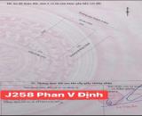 BÁN ĐẤT J258( ngang 8,3m) ĐƯỜNG PHAN VĂN ĐỊNH-HOÀ KHÁNH BẮC-LIÊN CHIỂU