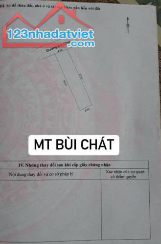 BÁN ĐẤT MẶT TIỀN ĐƯỜNG BÙI CHÁT-HOÀ KHÁNH BẮC -LIÊN CHIỂU