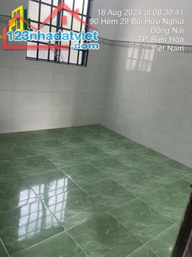 Chỉ 1,9 tỷ sở hữu nhà 85m2 góc 2 Mặt Tiền hẻm thông thoáng, SHR thổ cư, gần chợ P.Tân Vạn - 2