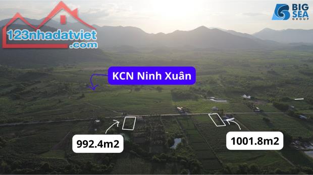 Cần bán gấp 2 lô đất đối diện khu công nghiệp to nhất tỉnh Khánh Hoà