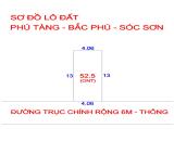 Chỉ hơn 700tr lô đất nằm trong lõi khu QH TM & Dịch Vụ tại Phú Tàng, Bắc Phú  DT 52,5m