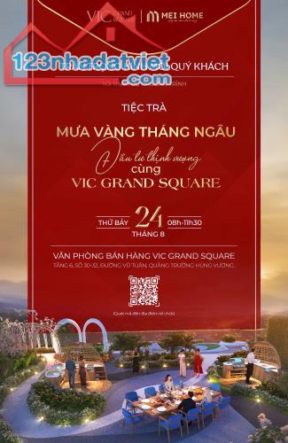 MƯA VÀNG THÁNG NGÂU - ĐẦU TƯ CÙNG VIC GRAND SQUARE