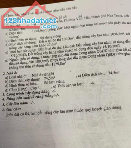 Cần bán lô đất hiếm  mặt tiền đường Nguyễn Khuyến làm nhà hàng, khách sạn, khu vui chơi - 3