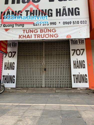 bán nhà mặt đường quang trung hà đông 4 tầng, 50m², mặt tiền 5.1 m, 19.5 tỷ