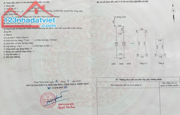 NHÀ THÔ 4 TẦNG KHU D KĐT PHÚ MỸ THƯỢNG DT 105M2 GIÁ CHỈ 3.5 TỶ CÒN THƯƠNG LƯỢNG - 2