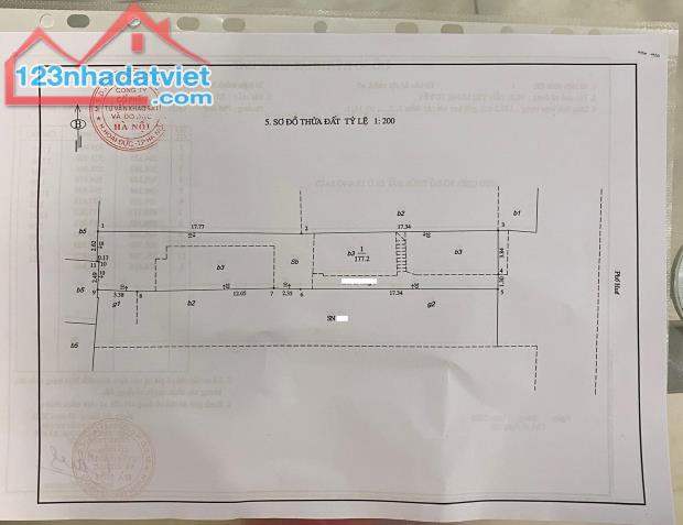 Bán 350m3T MẶT PHỐ HUẾ MT 10m Vỉa Hè Quận Hai Bà 200 Tỷ Phố Huế. - 4