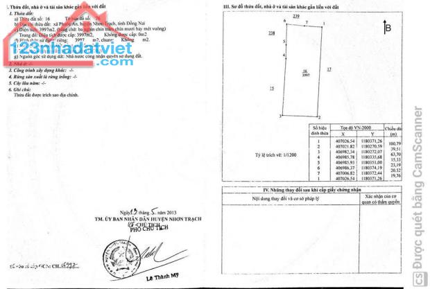 Cần Bán thửa đất vườn diện tích 4000m2 tại xã Phước An Nhơn Trạch Đồng Nai - 2