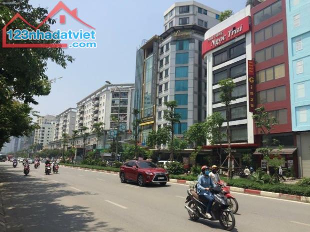 PHỐ VIP- MP TRẦN THÁI TÔNG-CẦU GIẤY 90m2 -10T – LÔ GÓC- THANG MÁY- THÔNG SÀN- GIÁ CHÀO 63. - 1