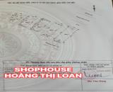 BÁN SHOPHOUSE 4 TẦNG MT ĐƯỜNG HOÀNG THỊ LOAN -HOÀ MINH-LIÊN CHIỂU