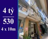 bán nhà tân quy quận 7. dt: 4 x 10m, 3 lầu, sân thượng. đã hoàn công đầy đủ