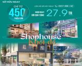 NHỈNH 2 TỶ SỞ HỮU NGAY SHOPHOUSE KHỐI ĐẾ KHU ĐÔ THỊ BẦU TRÀM - SỔ HỒNG LÂU DÀÌ - CK CAO