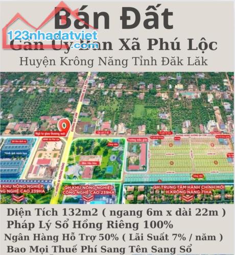 Rẻ phát khóc sale sập sàn lô J08 ngay trung tâm hành chính huyện Krong Năng