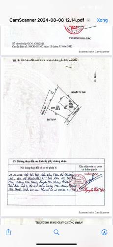 Lô đất trung tâm tt Nông trường Mộc châu,dt700m2 sẵn 200m2 thổ cư, sẵn nhà trên đất - 4