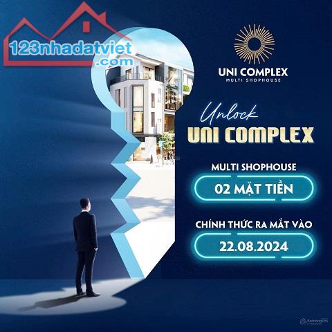 Bán nhà Shophouse 2MT Uni Complex đường An Dương Vương, Phường Phú Hòa, TP. Thủ Dầu Một,