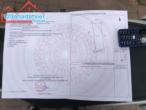 Cần tiền trả lãi N.H bán hoặc cho thuê giá rẻ 329m2 MBKD Huyện Nhơn Trạch. Lh:0389324086