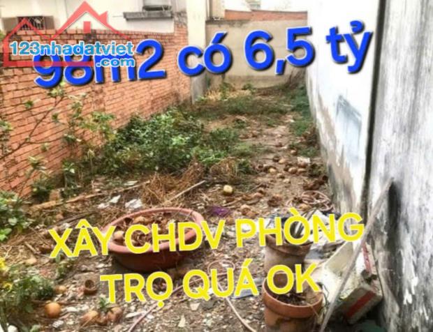 Đất 98m2 có 6,5 tỷ Lê Đức Thọ Phường 13 Gò Vấp TP.HCM