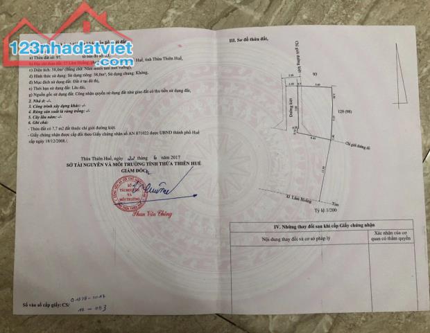 Bán nhà 2 tầng mặt tiền kinh doanh đường Lâm Hoằng, phường Vỹ Dạ, TP Huế - 5