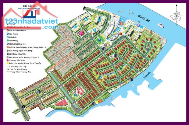 Đất biệt thự kdc the boat club residences q.9