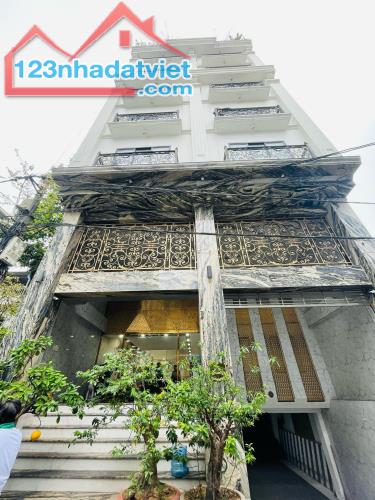 ⚜️ Siêu Apartment Đường Bưởi, 300m2 10 Tầng Thang máy, MT 9m, 52 Căn hộ, Ô tô tránh, Chỉ