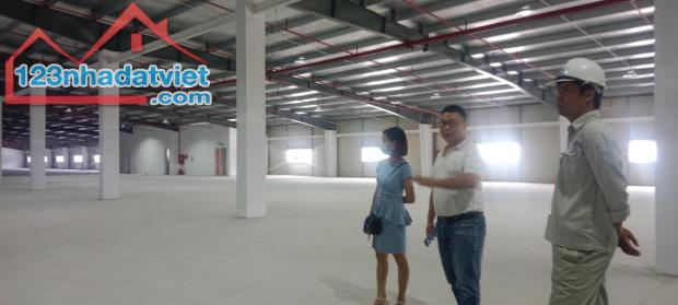 Cho thuê nhà xưởng 6.300m2 Khu CN Yên Phong – Bắc Ninh, PCCC tự động