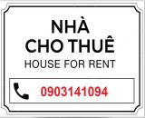 Cho thuê nhà 1 trệt 3 lầu tại 174 Nguyễn Thái Sơn, P4, Gò Vấp