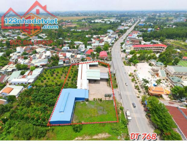 Bán cây xăng 4369m2 mặt tiền đường ĐT-768 xã Bình Hòa đang cho thuê 1.5 tỷ/năm giá 70 tỷ - 2