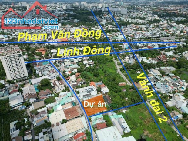 Bán gấp lô đất đẹp đường 24 Linh Đông kế Vanh Đai 2 ra Phạm Văn Đồng 3p - 3