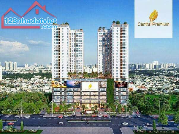 Bán Căn Hộ 3 PN Central Premium Quận 8, 87m2 giá 5.19 tỷ, View Thoáng Mát