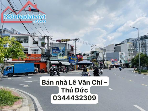 Bán nhà Thủ đức – Lê Văn Chí – Mặt tiền kinh doanh + Căn hộ dịch vụ – 60 triệu/th – 186 m2 - 2