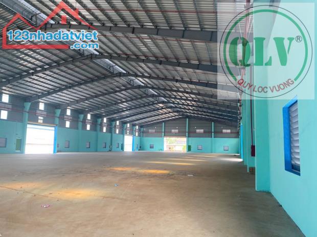 Cho thuê kho xưởng DT 10.744m2 chia 3 khu khách dễ dàng thuê, tại Châu Đức, Bà Rịa – Vũng