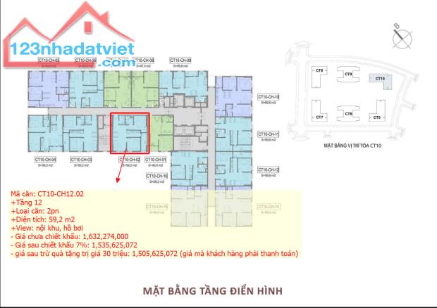 CĂN HỘ 60m2 2PN SỞ HỮU LÂU DÀI Ở QUẬN LIÊN CHIỀU, TP ĐÀ NẴNG - 1