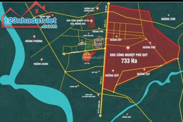 KCN Phú Quý diện tích 733 ha cách tt tp Thanh Hoá 10km . - 3